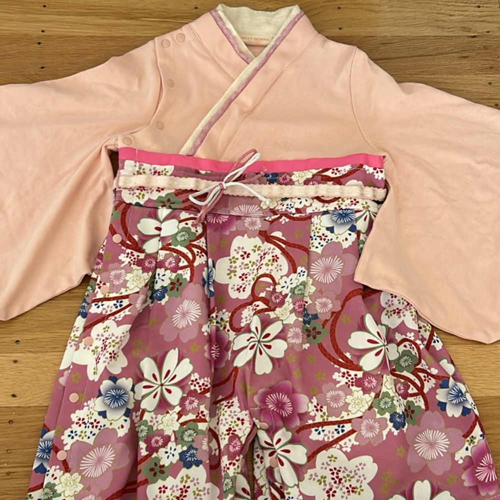 Baby girl kimono